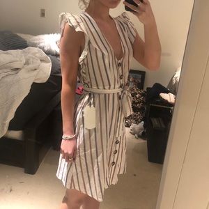 Striped Mini Dress